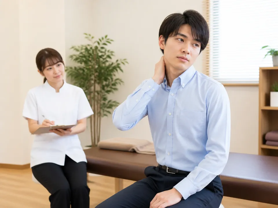 首こりやストレートネックに悩み牽引治療を受けるか迷っている人