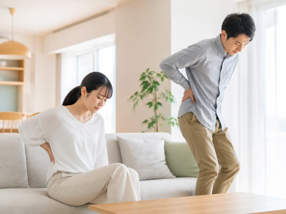 座る・立つ・歩く動作のバランスを考える人