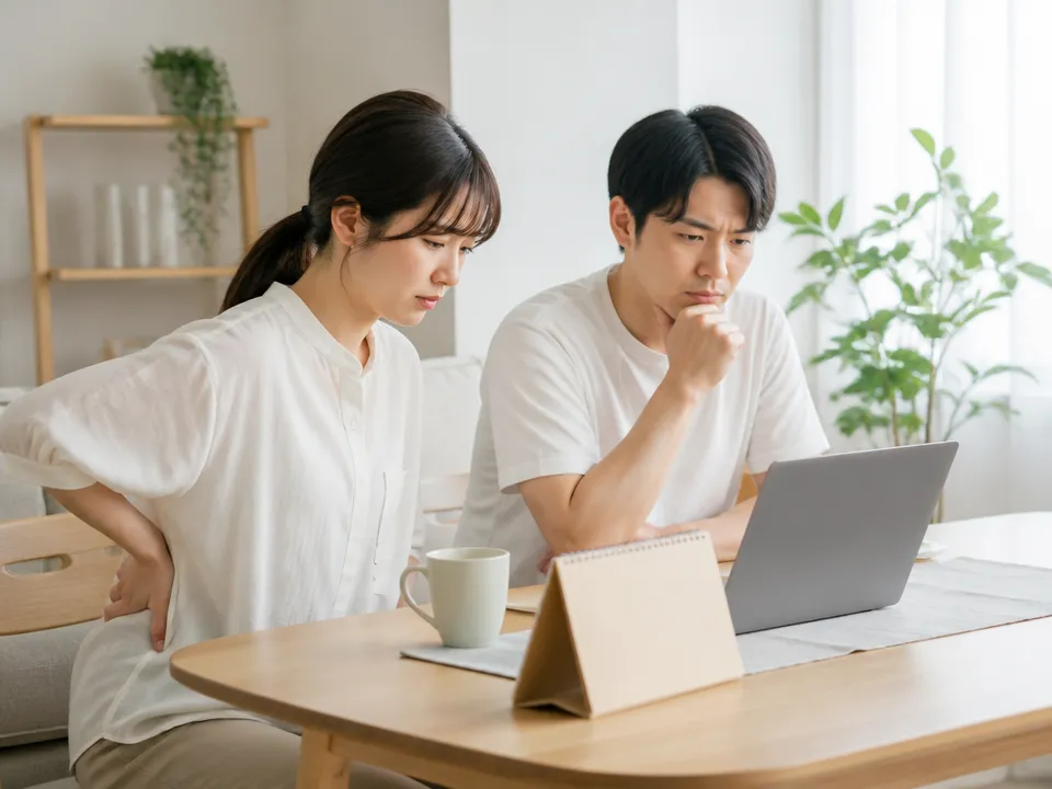 ぎっくり腰で仕事復帰のタイミングに悩む人