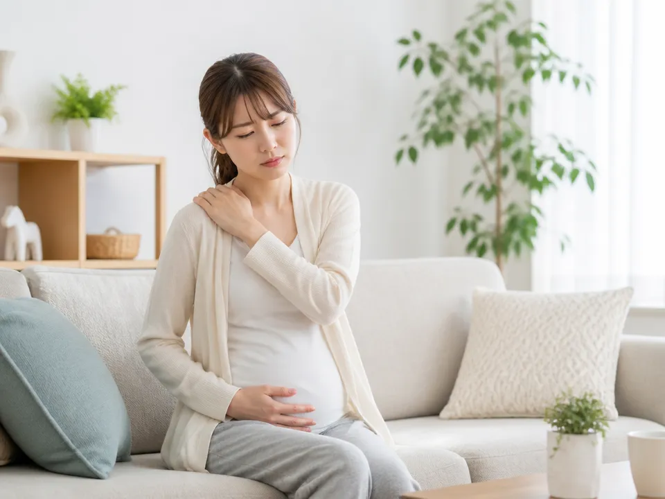 妊娠初期のセルフマッサージで起こりやすい失敗に注意する女性