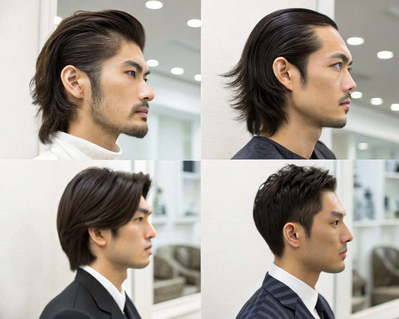 リップスメンズヘアカタログ面長向けスタイル