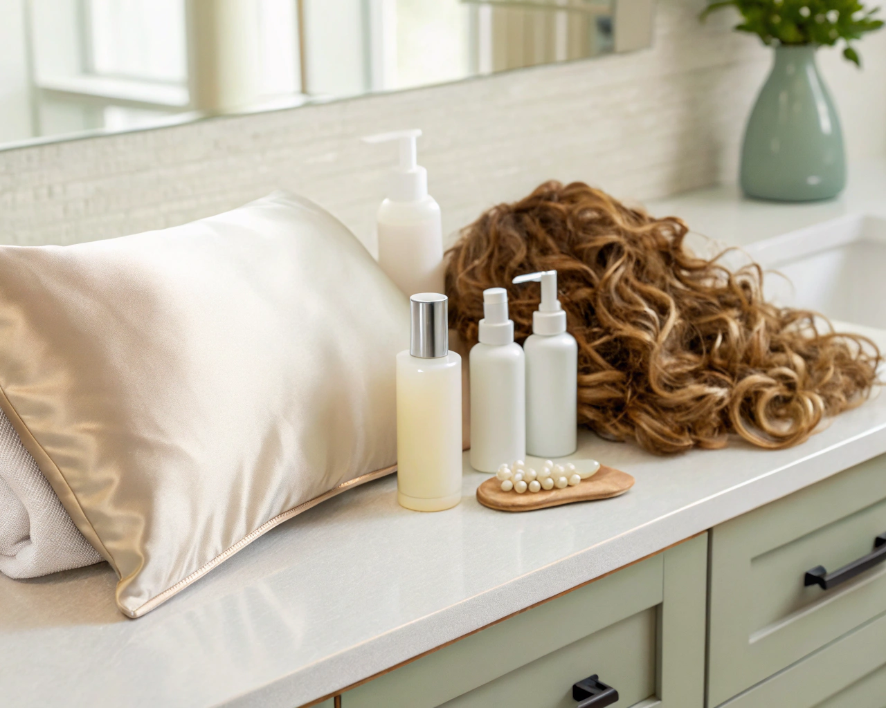 パーマが長持ちするヘアケア方法のイメージ