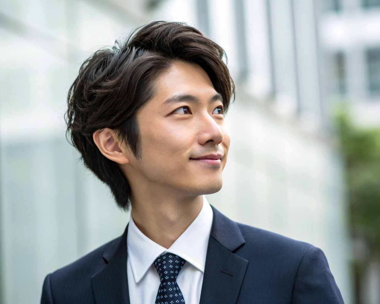 就活後も使える万能メンズヘアスタイル