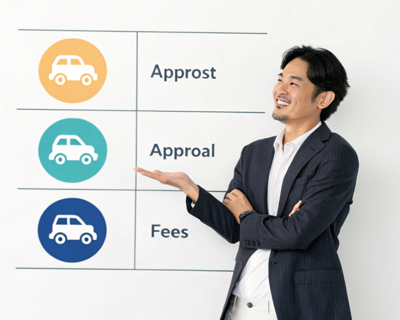 自動車ローン会社の比較イメージ