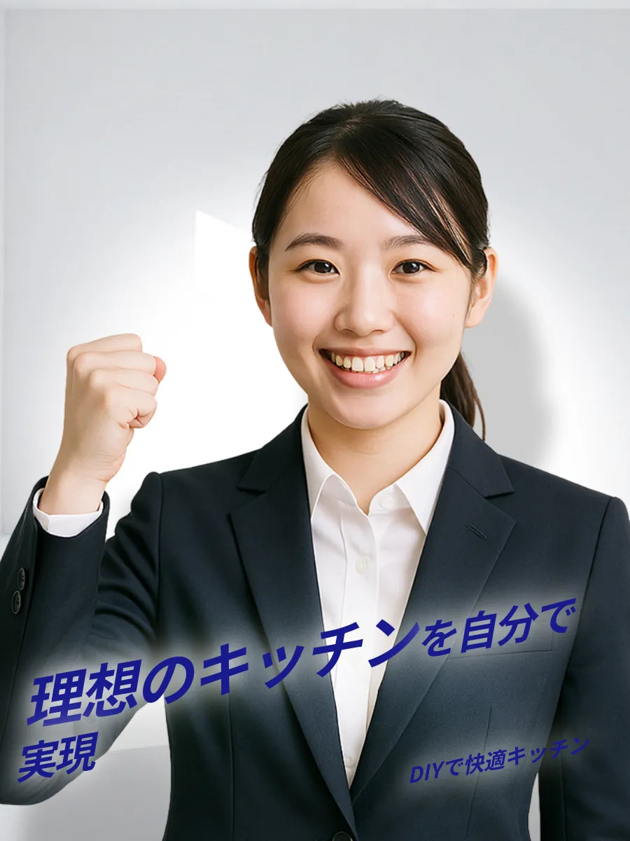 キッチンリノベーションdiyのメインビジュアル