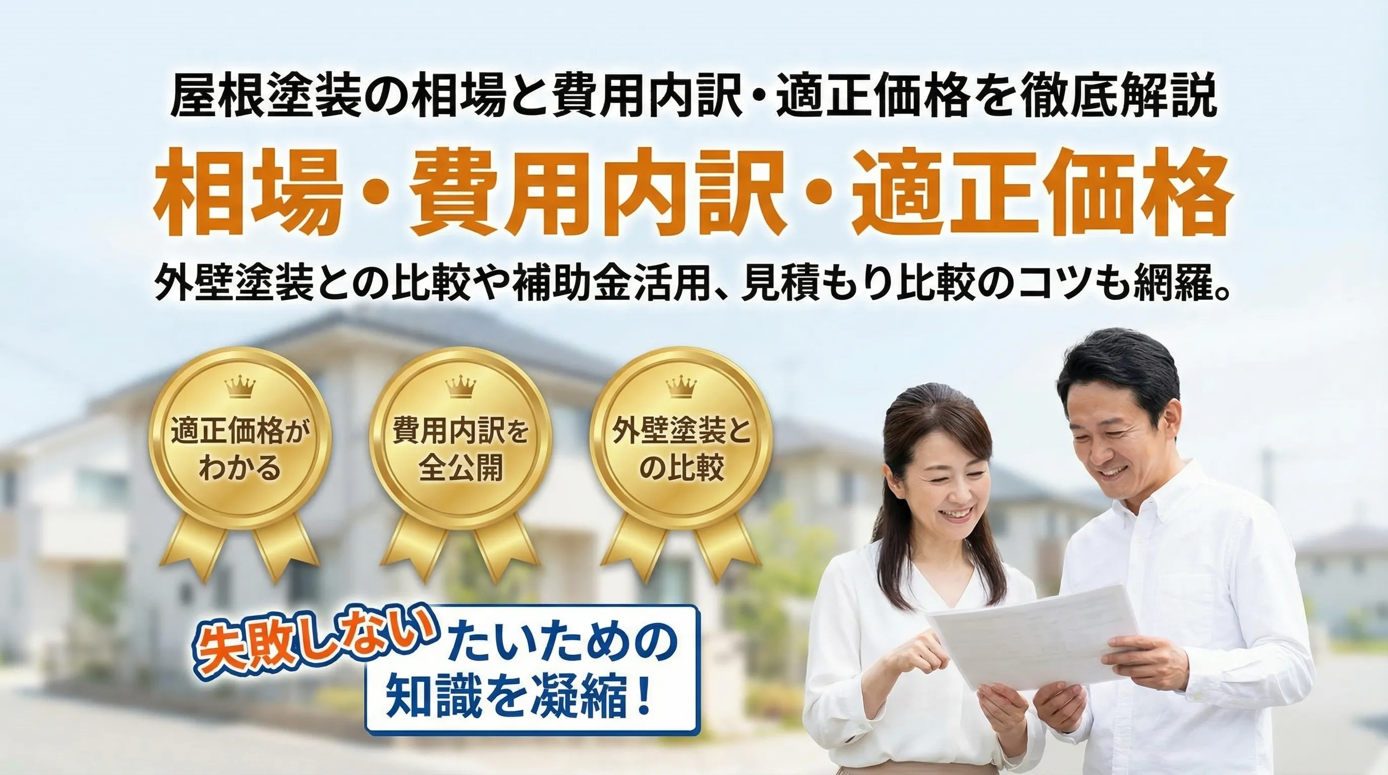 屋根塗装 相場 40坪｜費用の内訳と適正価格を徹底解説【外壁塗装と比較も】